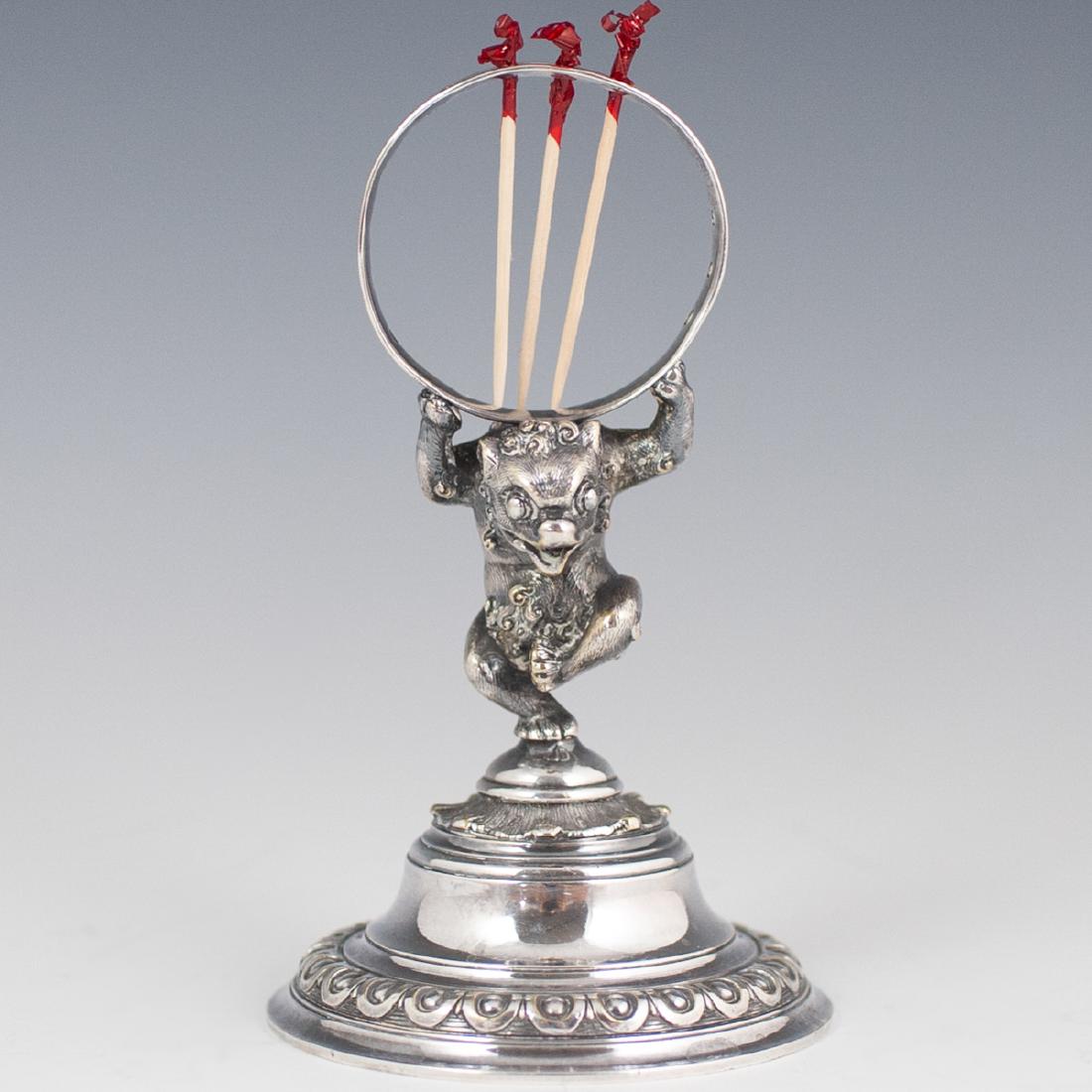 Antique Christofle Silver Plated Toothpick Holder (1 of 6)