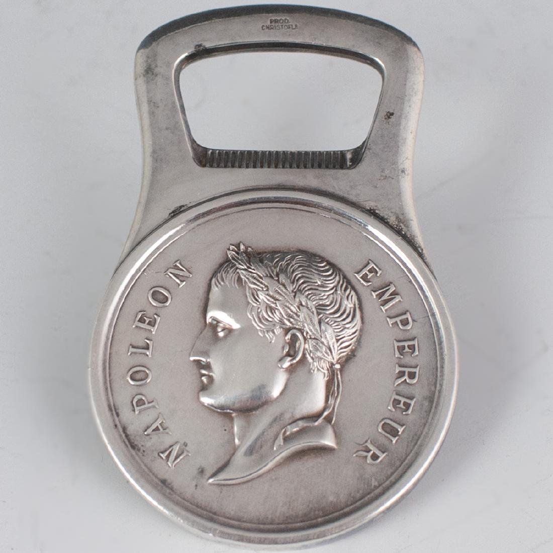 Christofle Silver Plated Bottle Opener (1 of 4)