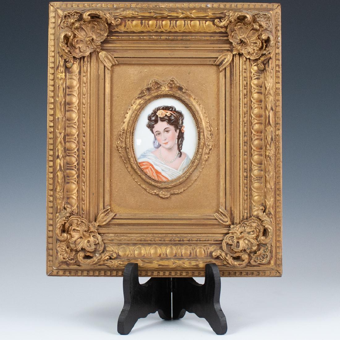 Vintage Porcelain Enameled Plaque (1 of 4)