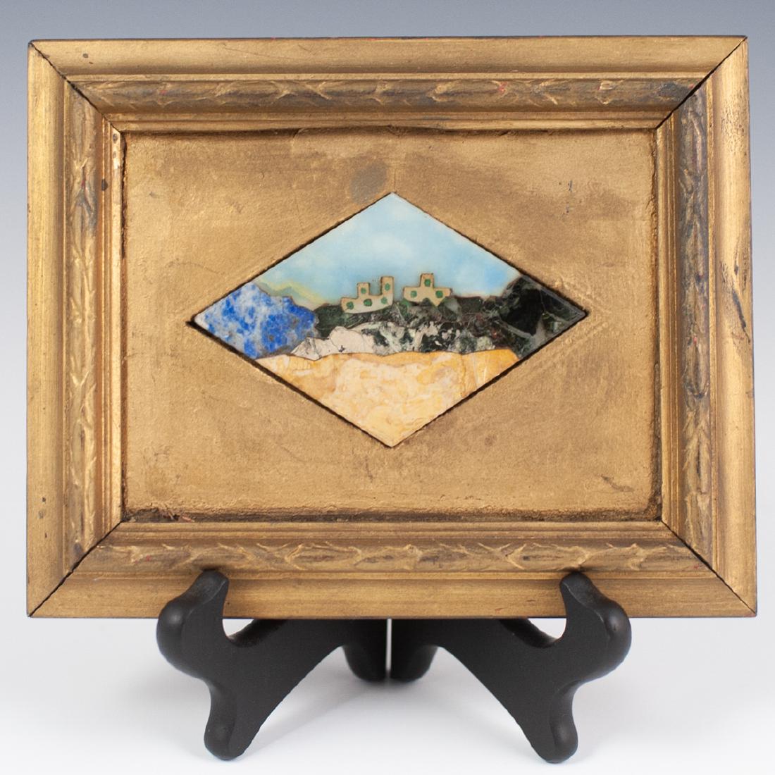 Vintage Italian Framed Pietra Dura (1 of 3)