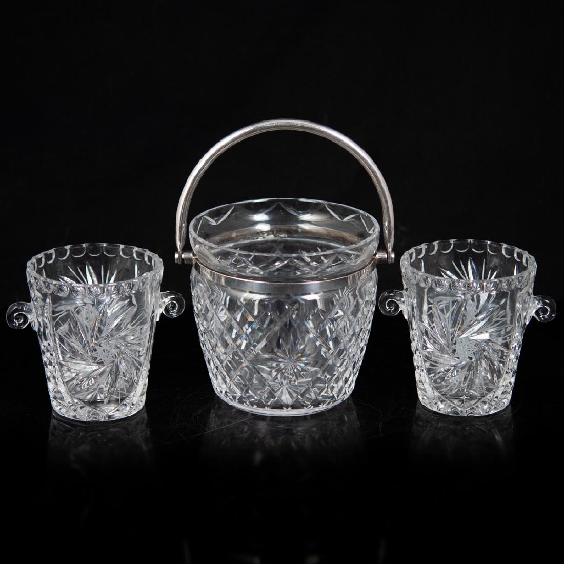 Vintage Crystal Ice Buckets (1 of 4)