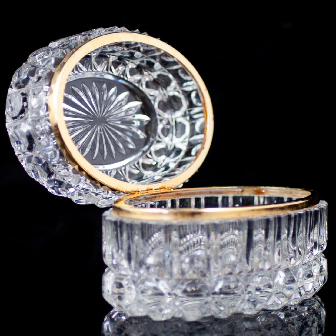 Antique Cut Crystal Box (1 of 2)