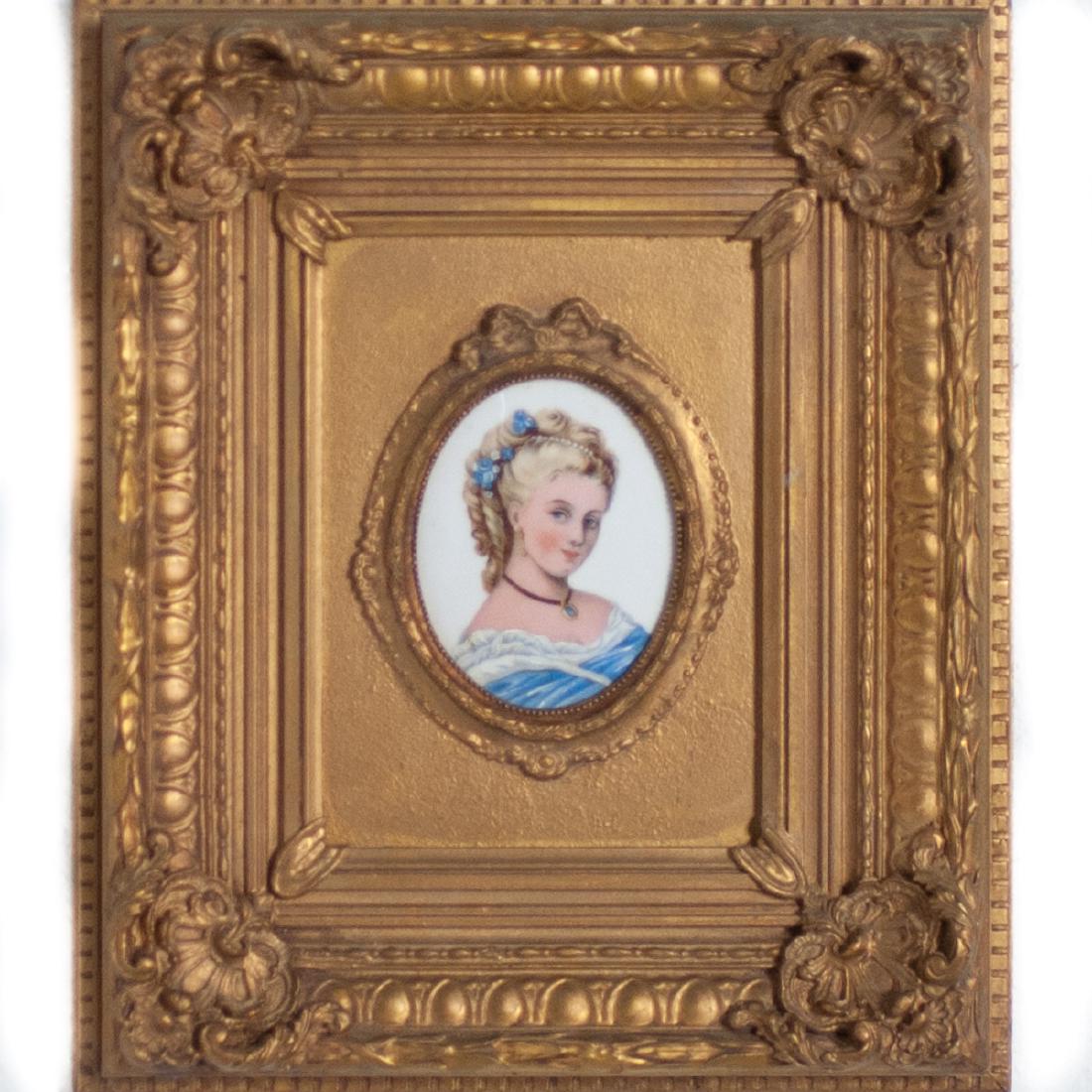 Vintage Porcelain Enameled Plaque (1 of 2)