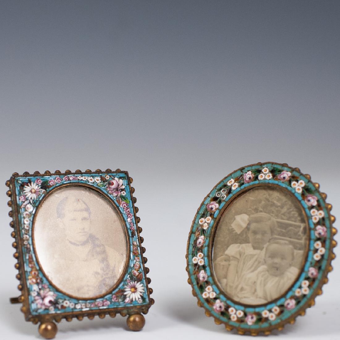 Antique Micro Mosaic Picture Frames (1 of 3)