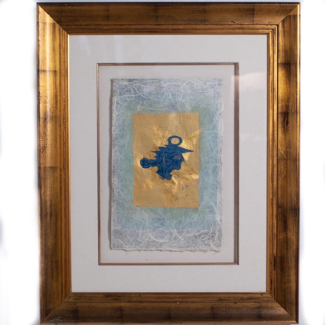 Vintage Mixed Media Signed:"S. Brager" (1 of 3)