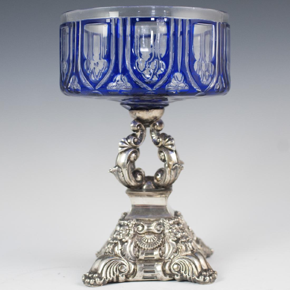 Continental Sterling Cut to Clear Crystal Compote (1 of 6)