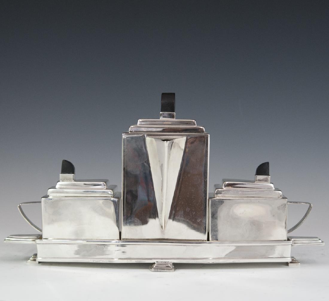 Art Deco Silver Plated Tea Set (1 of 3)