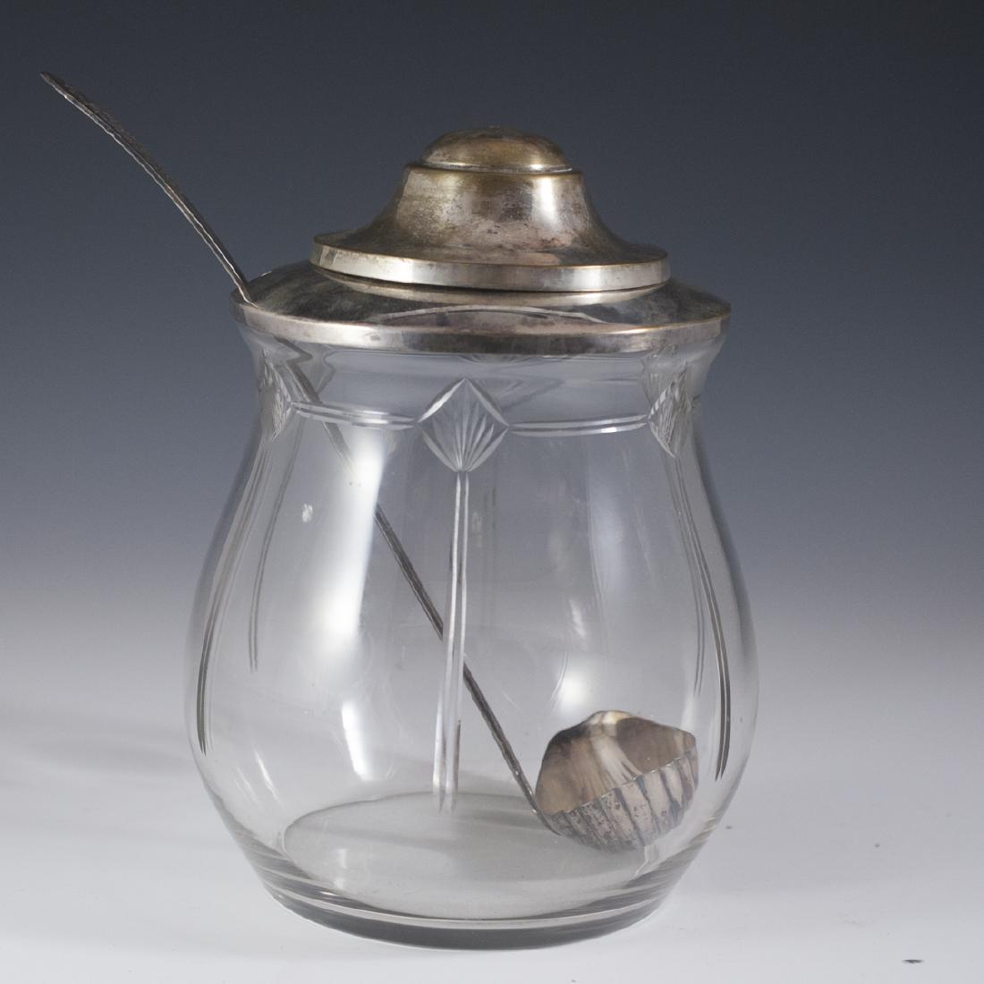 WMF Silver Plated & Crystal Punch Bowl (1 of 7)