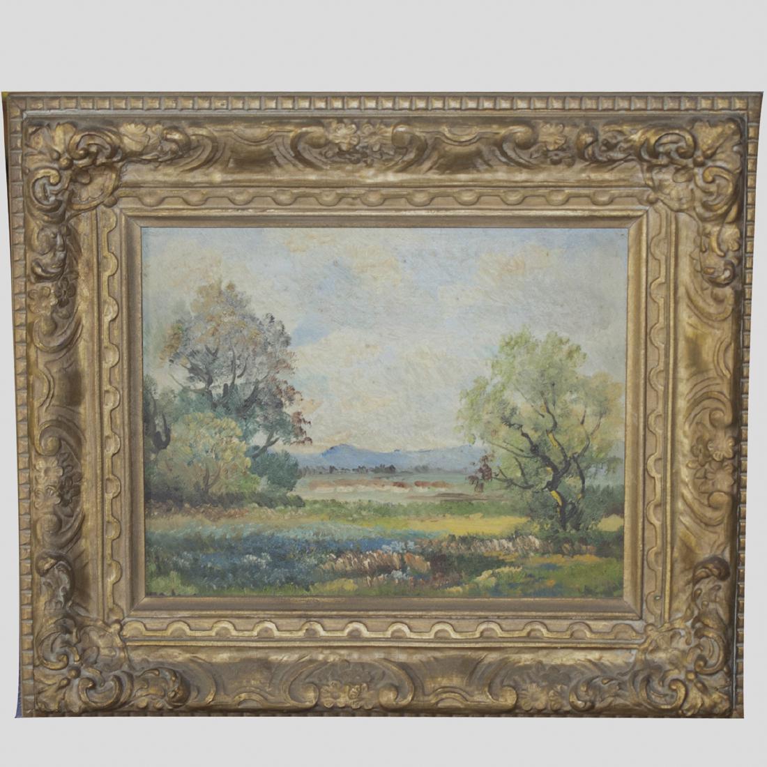 Theodore Charles Welsch (American Mid 19th Ct.) Oil on (1 of 4)