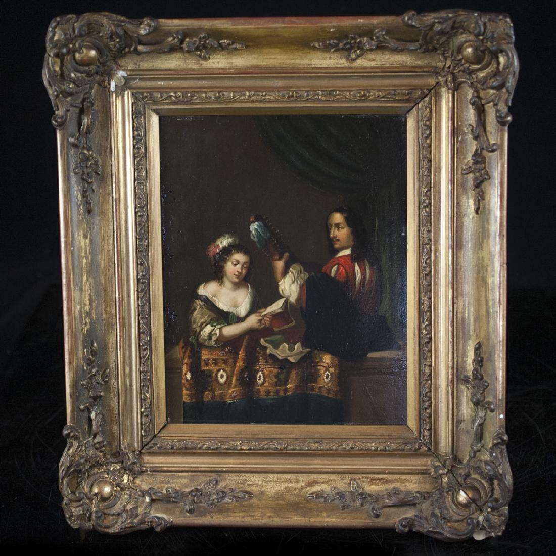 English School (England 19th Century) Oil on Copper (1 of 3)