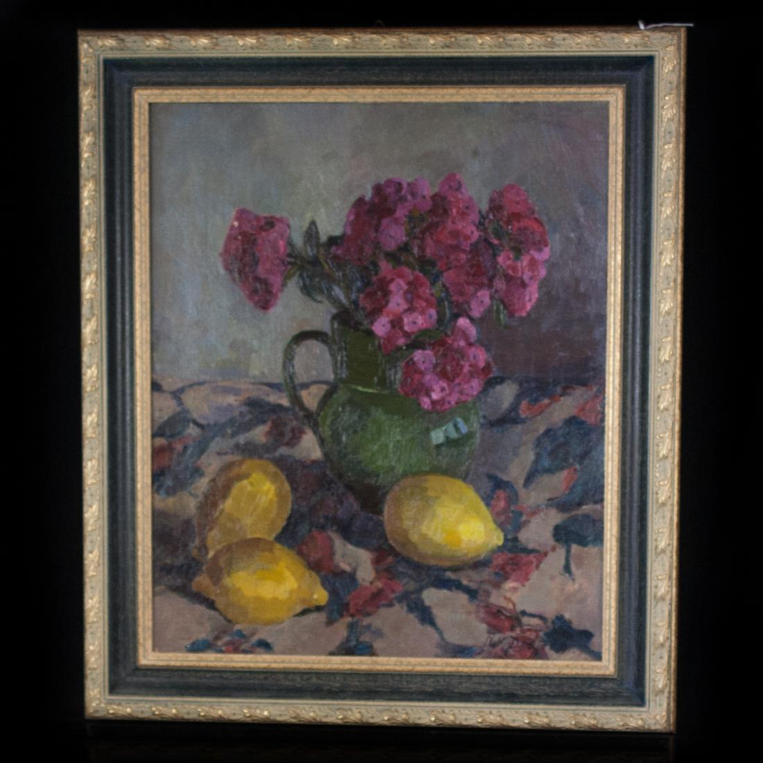 Antoinette Destrem (French 1941) Oil Painting (1 of 3)