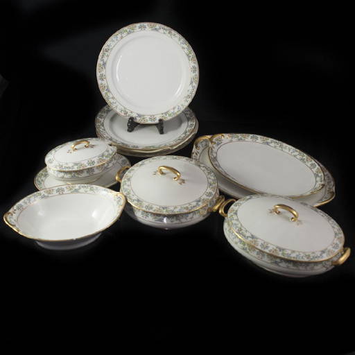GDA Limoges Porcelain China Set Aug 28, 2018 Akiba Antiques in FL