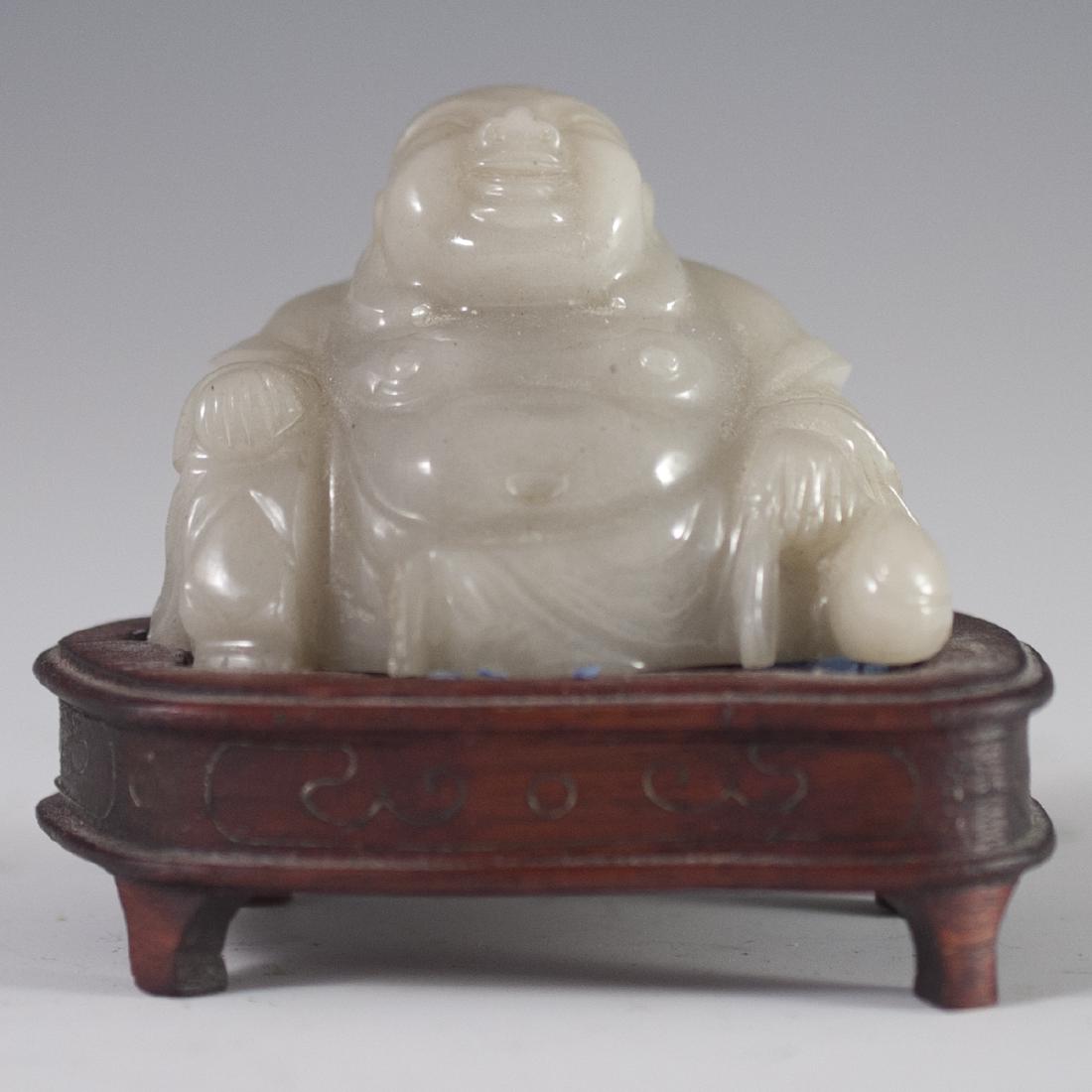Carved Agate Buddha (1 of 3)
