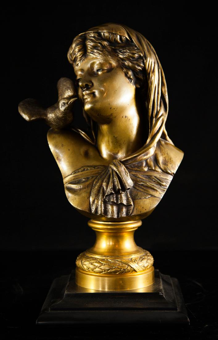 Antique French Bronze Bust (1 of 3)