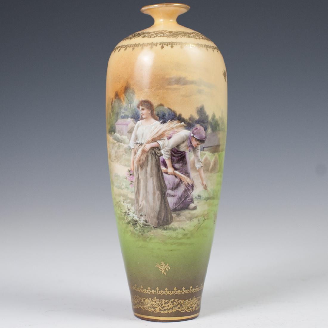 Royal Vienna Style Porcelain Vase (1 of 6)