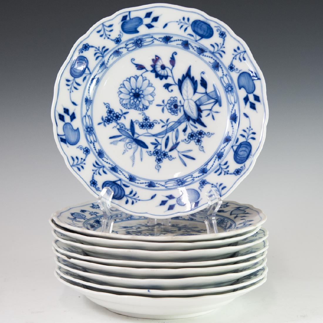 Meissen "Blue Onion" Porcelain Salad Plates (1 of 4)