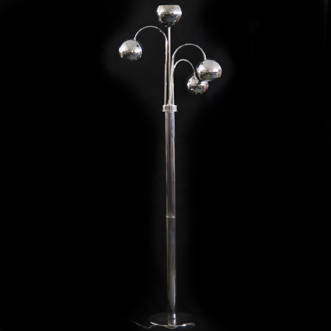 Vintage Chrome Floor Lamp (1 of 2)