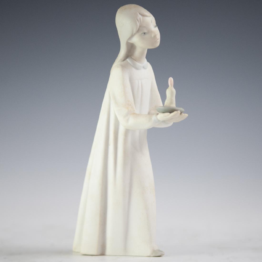 Lladro Bisque Porcelain "Girl With Candle" (1 of 4)