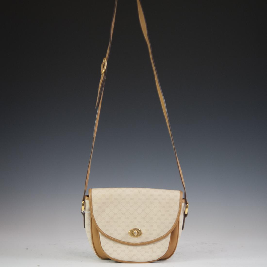 Gucci Canvas & Leather Bag (1 of 6)