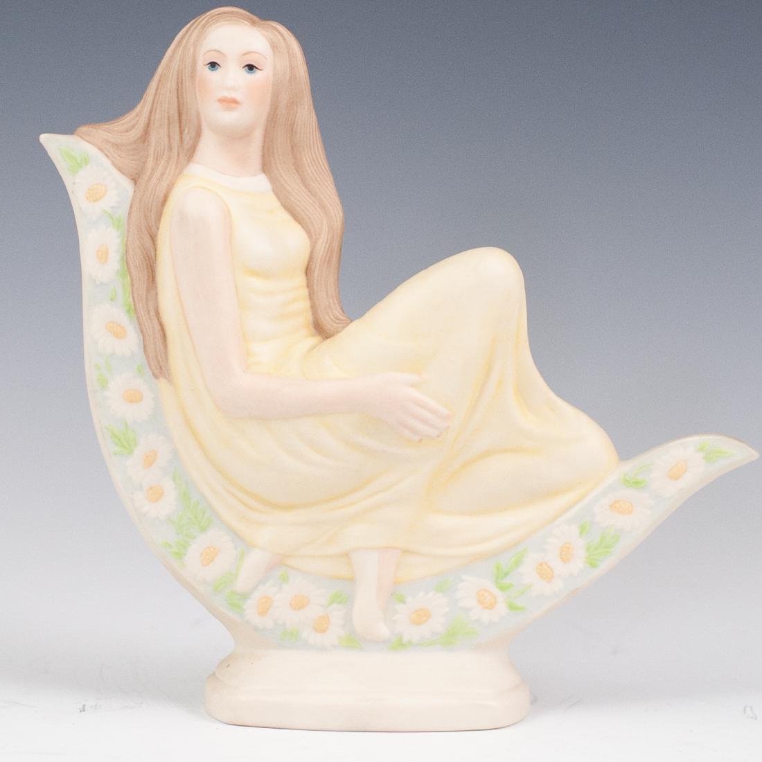 Goebel Laszlo Ispansky "Awakening" Bisque Figurine (1 of 4)