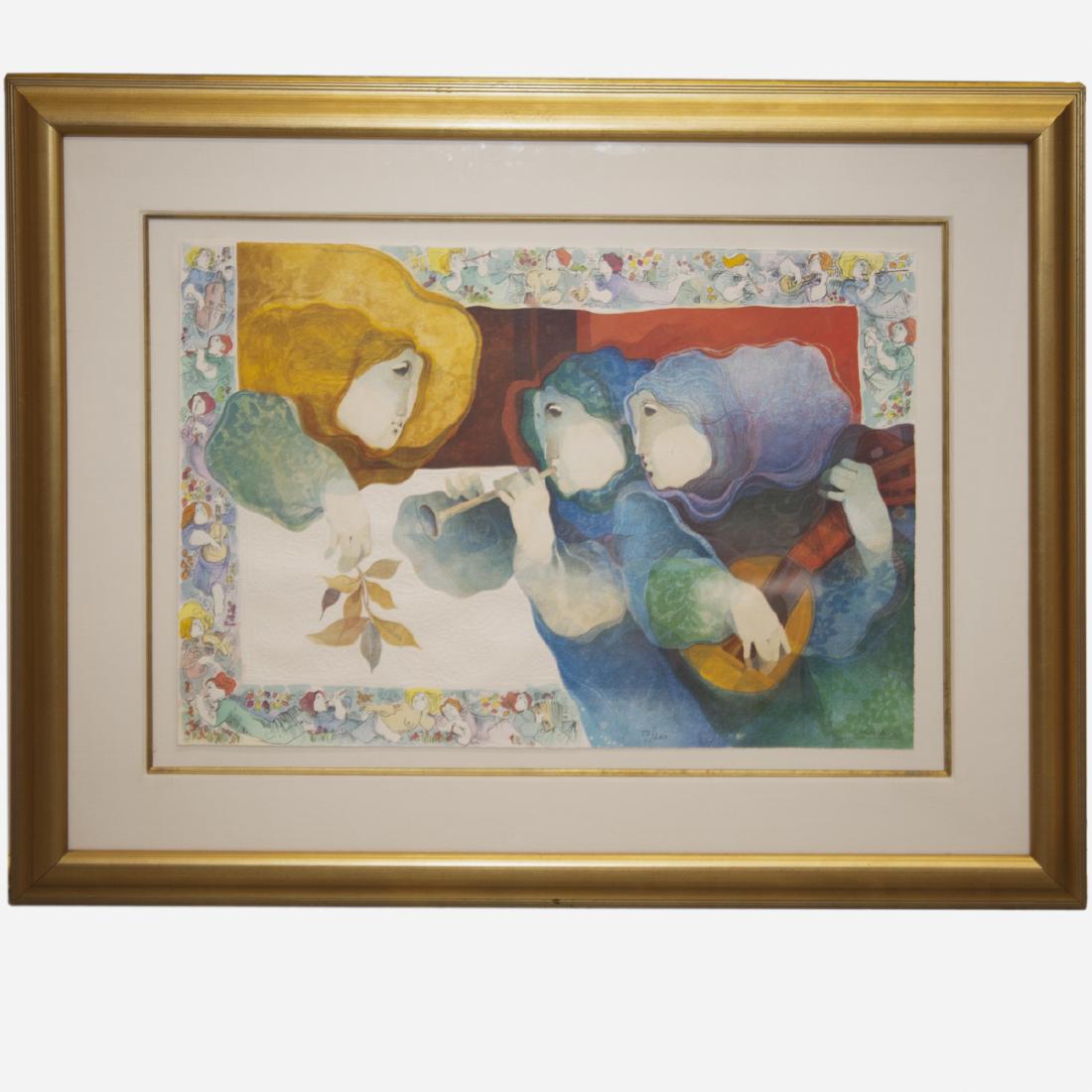 Alvar Sunol Munoz-Ramos (Spanish b. 1935) Serigraph (1 of 4)