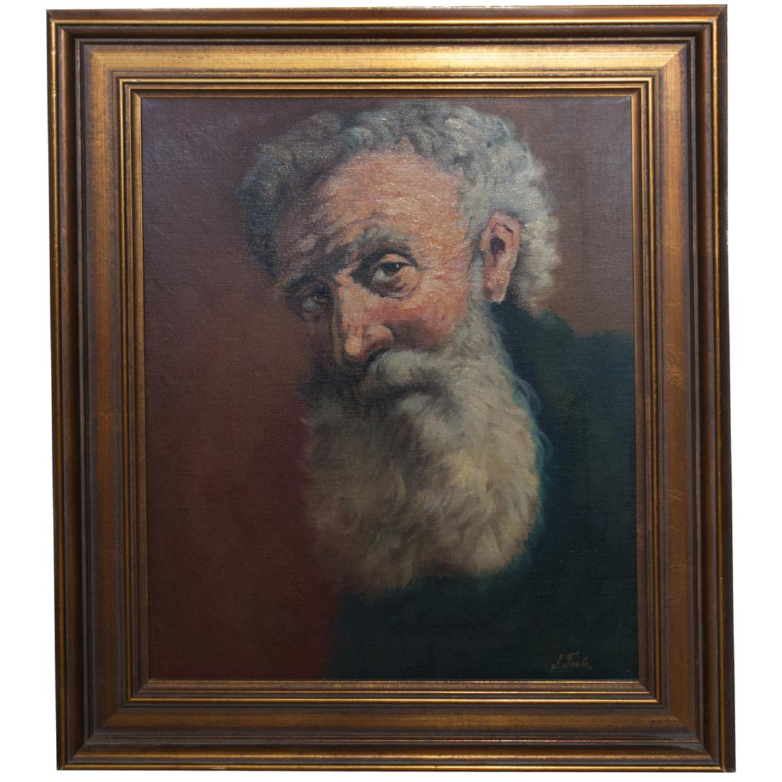 S. Tost (Italian, 1951) Portrait (1 of 3)