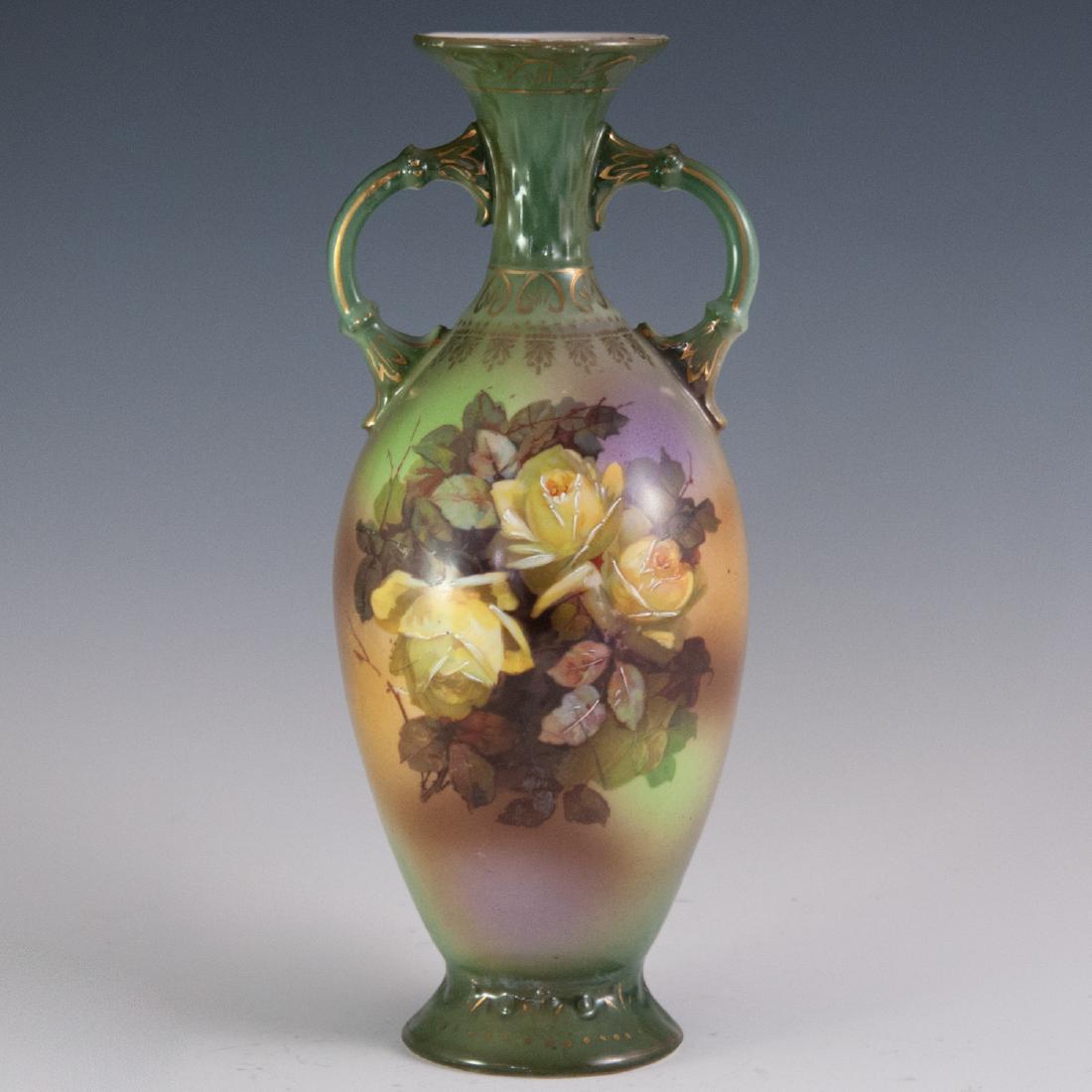 Royal Wettina Robert Henke Porcelain Vase (1 of 4)