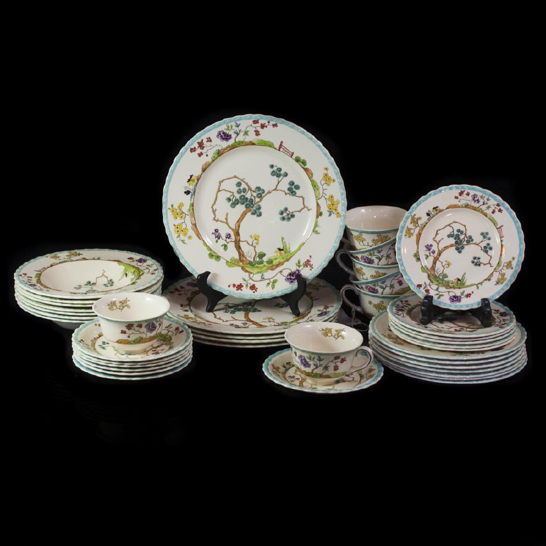 Myott Staffordshire "Canton" Porcelain Set (1 of 5)