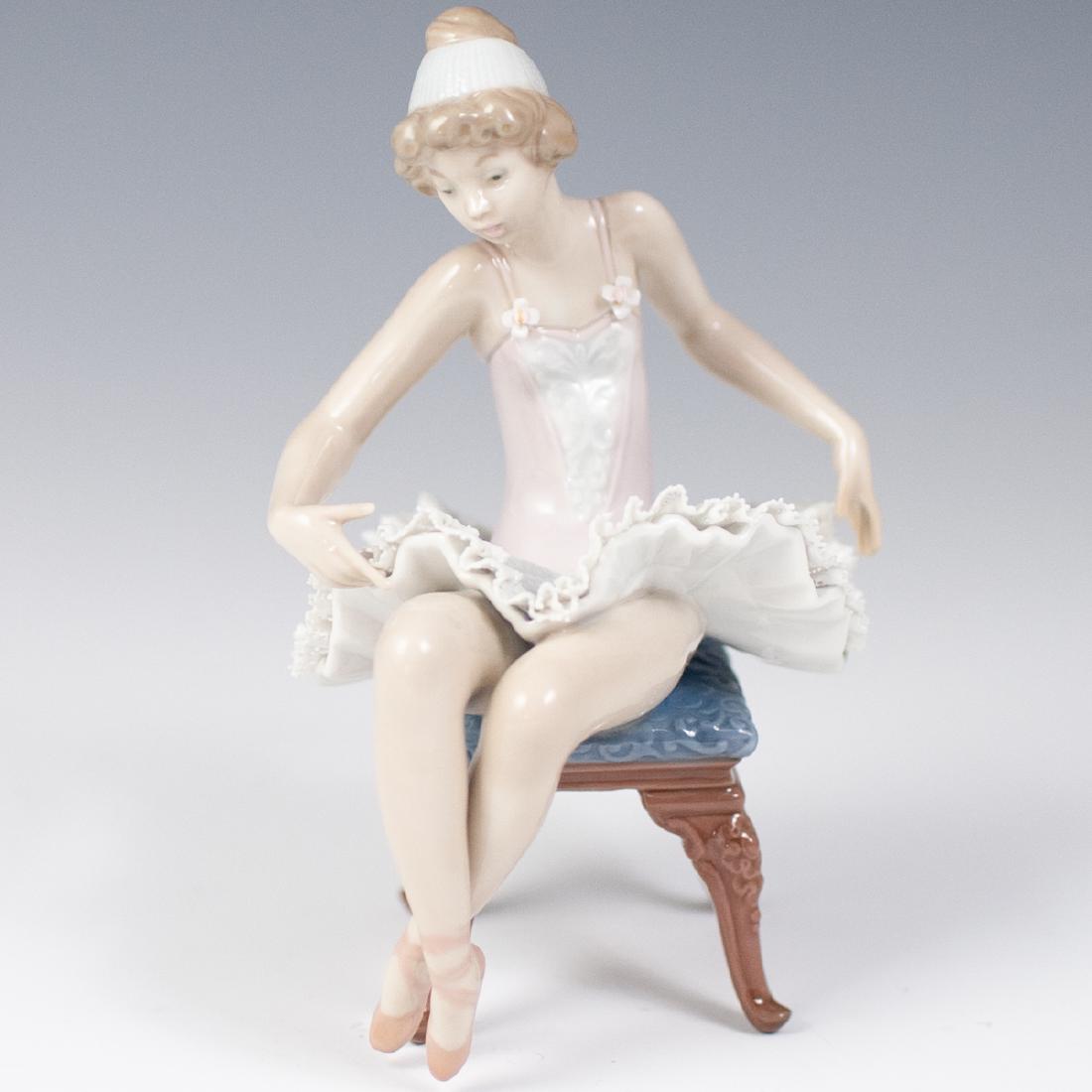 Lladro "Seated Ballerina" Figurine