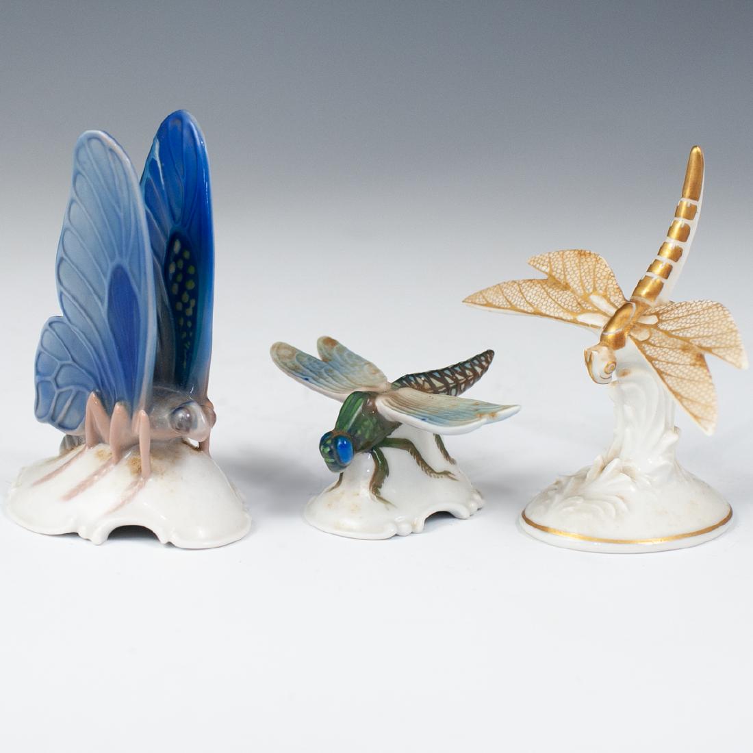 Rosenthal Porcelain Dragonfly Figurines (1 of 5)