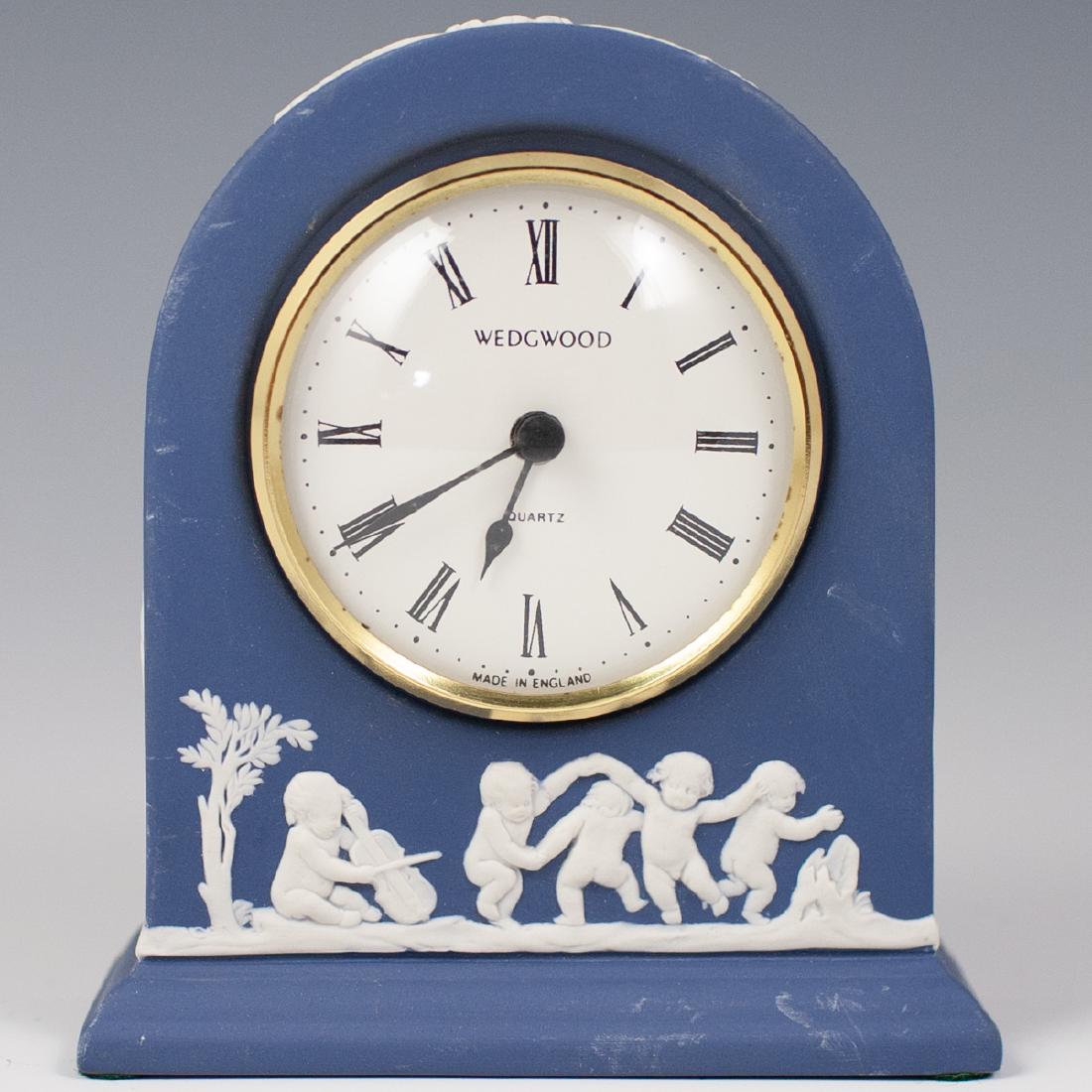 Wedgwood Blue Jasperware Clock