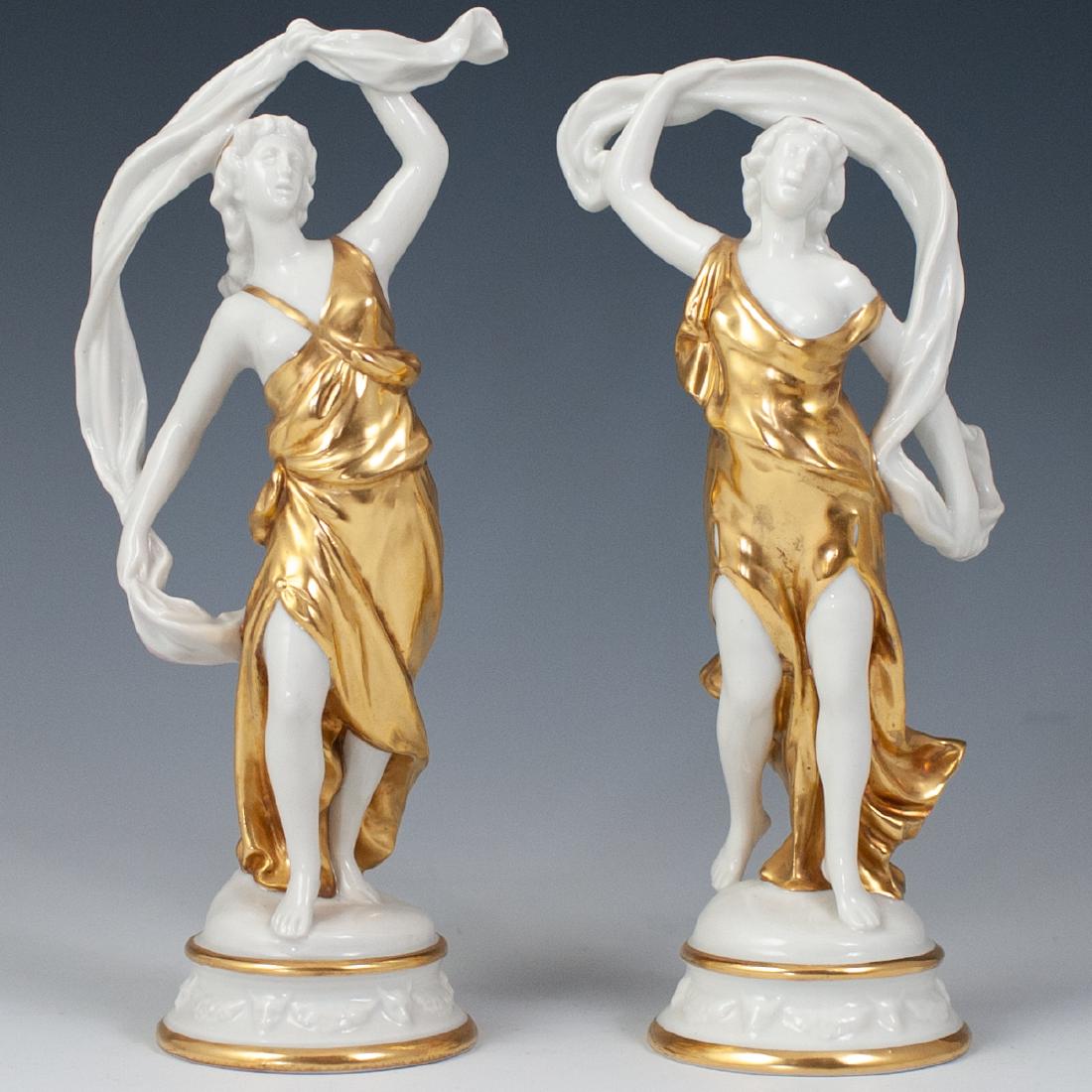 Vintage Capodimonte Porcelain Figurines Sep 12, 2018 Akiba Antiques