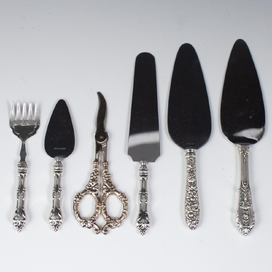 Six (6) Pieces of Antique Sterling Flatware (1 of 4)