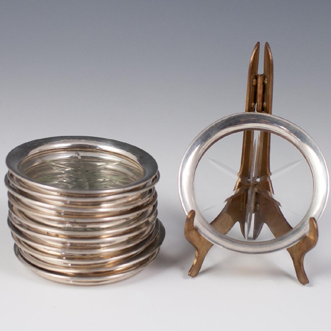 (11) Sterling & Crystal Coasters (1 of 3)