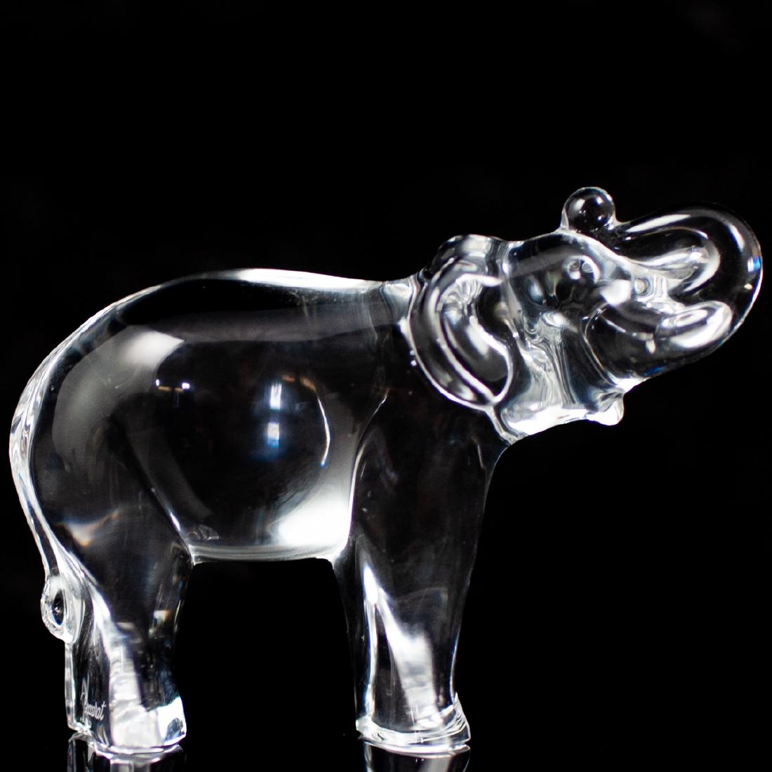 Baccarat Elephant Crystal Figurine (1 of 4)