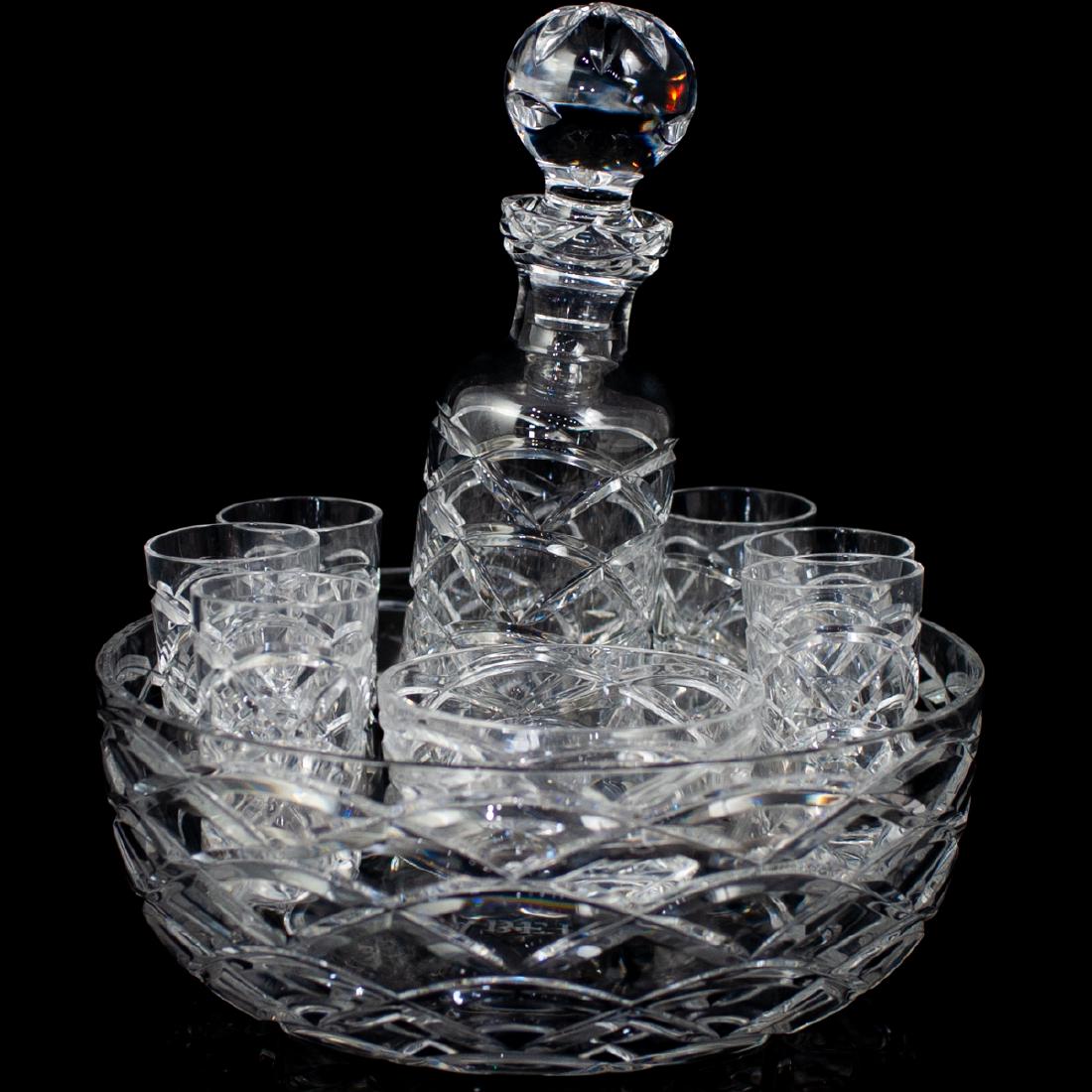 Faberge Egg Shaped Liquor Set (1 of 6)