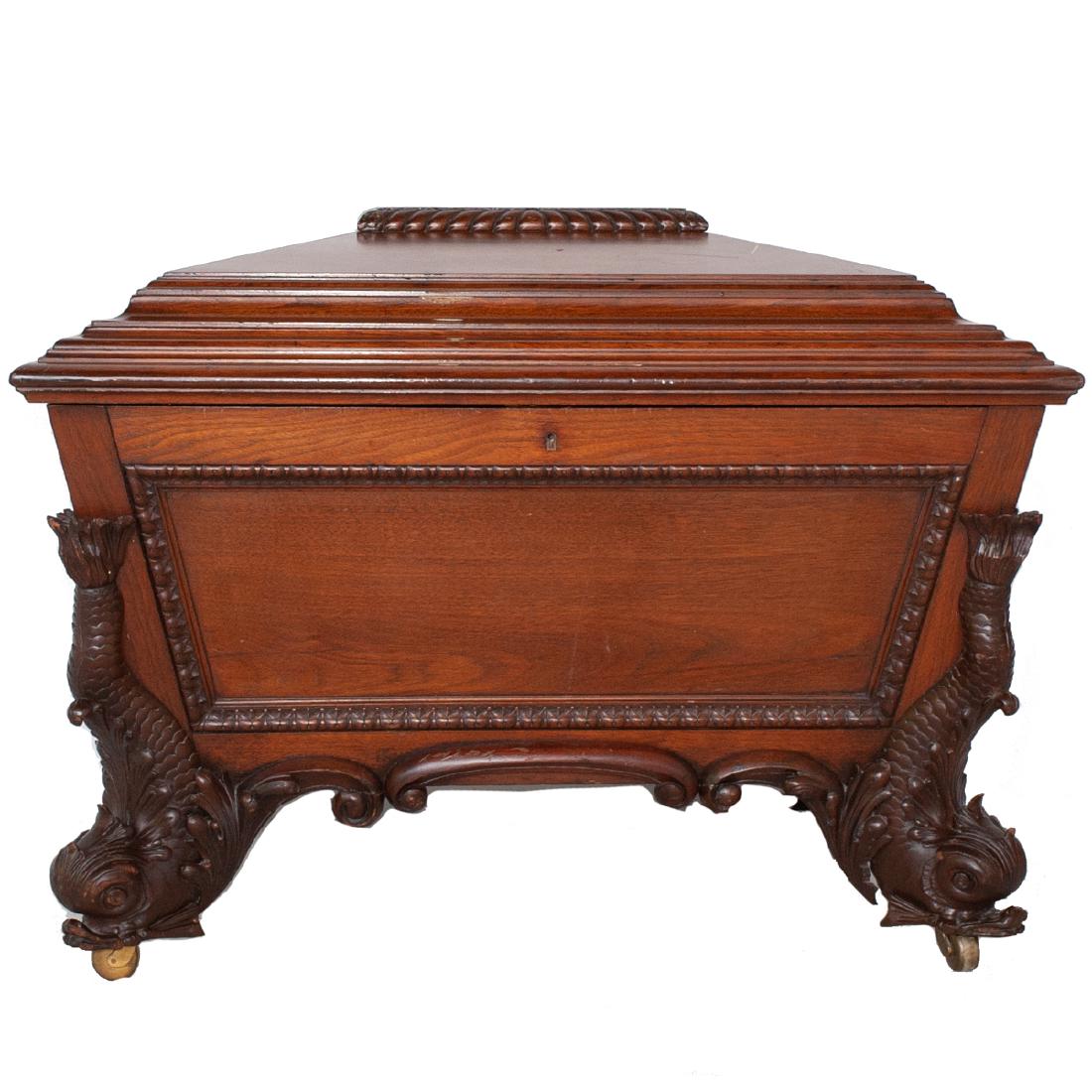 English Wood Chest (1 of 3)