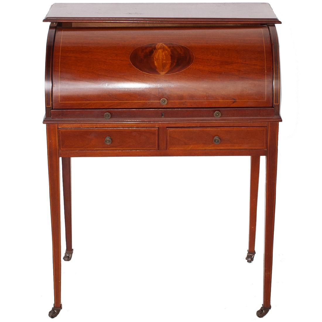 English Roll Top Desk (1 of 4)