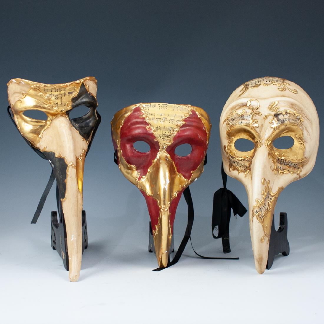 Papier Mache Venetian Masks (1 of 4)