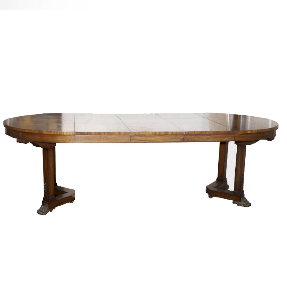Large Antique Extendable Dining Table (1 of 4)