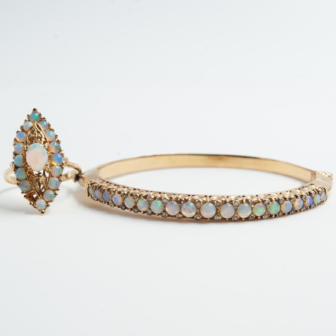 14K Gold & Opal Jewelry Set (1 of 4)