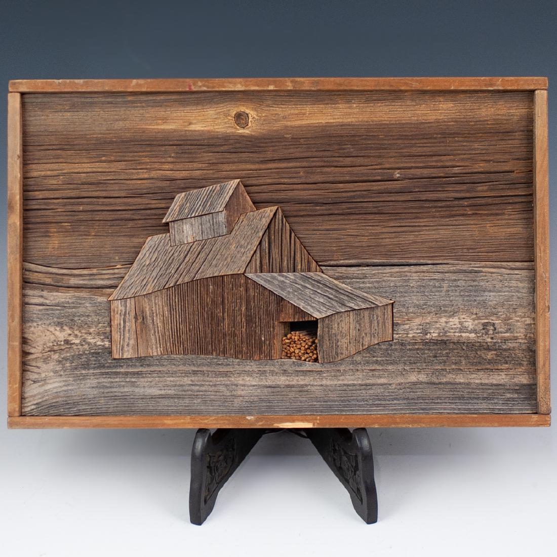 John W. Long Mixed Wood Panel (1 of 4)