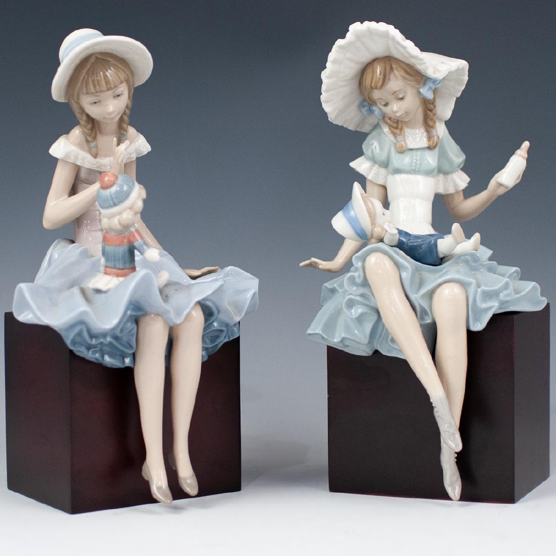 Pair Of Lladro Porcelain Figurines (1 of 8)