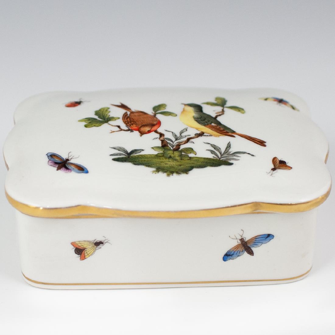 Herend Porcelain Trinket Box