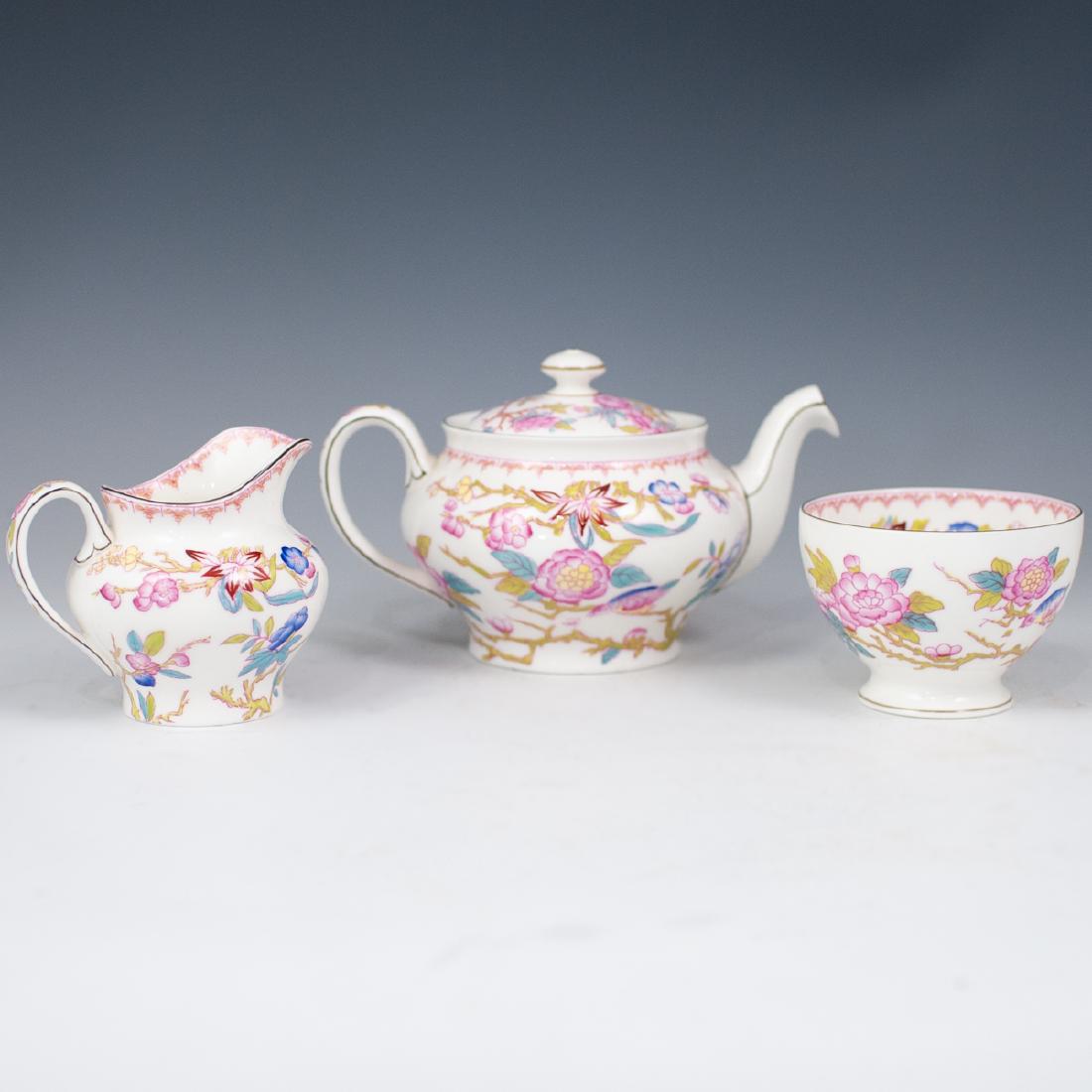 Set Of Minton Cuckoo Porcelain Tea Set