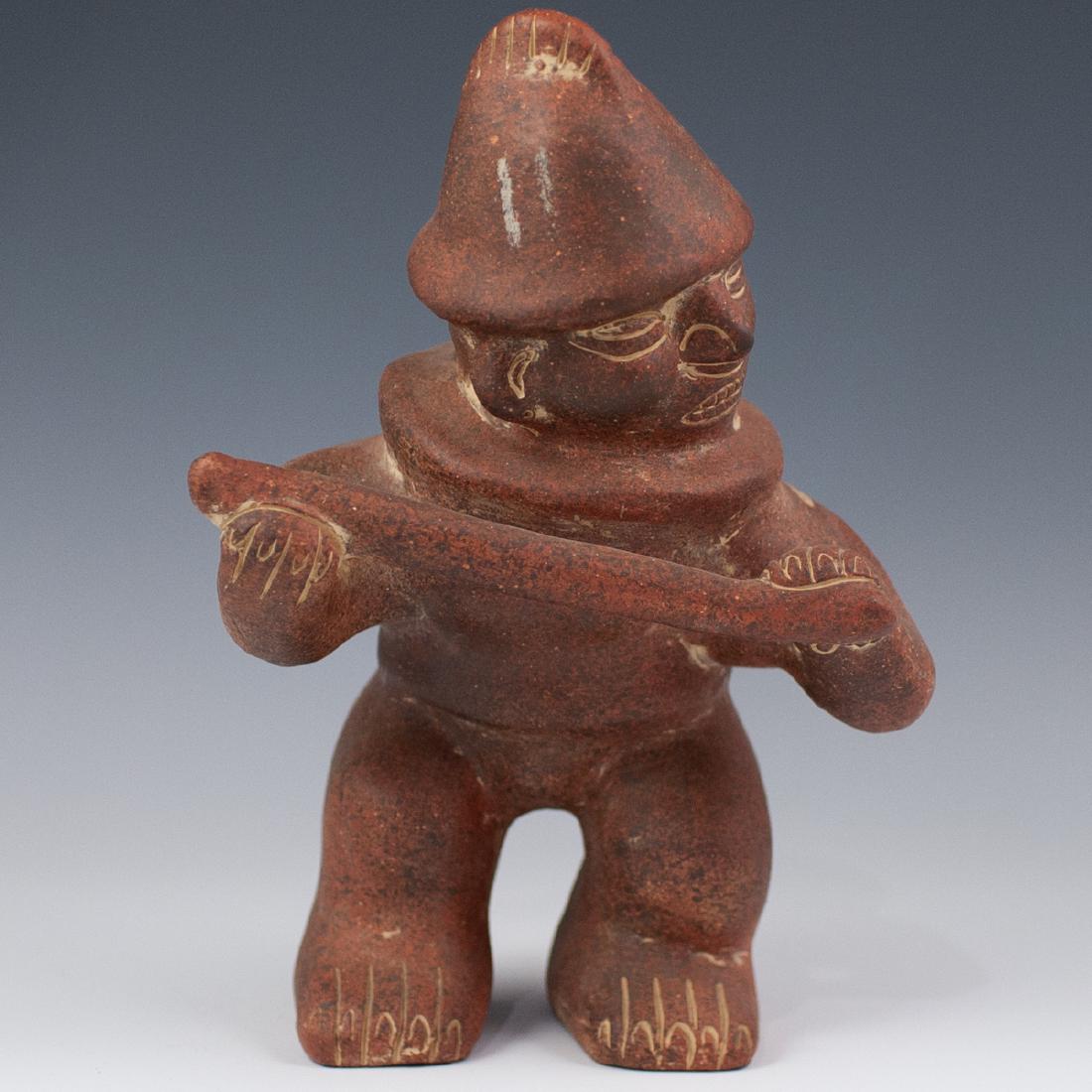 Pre-Columbian Style Ceramic Effigy (1 of 4)