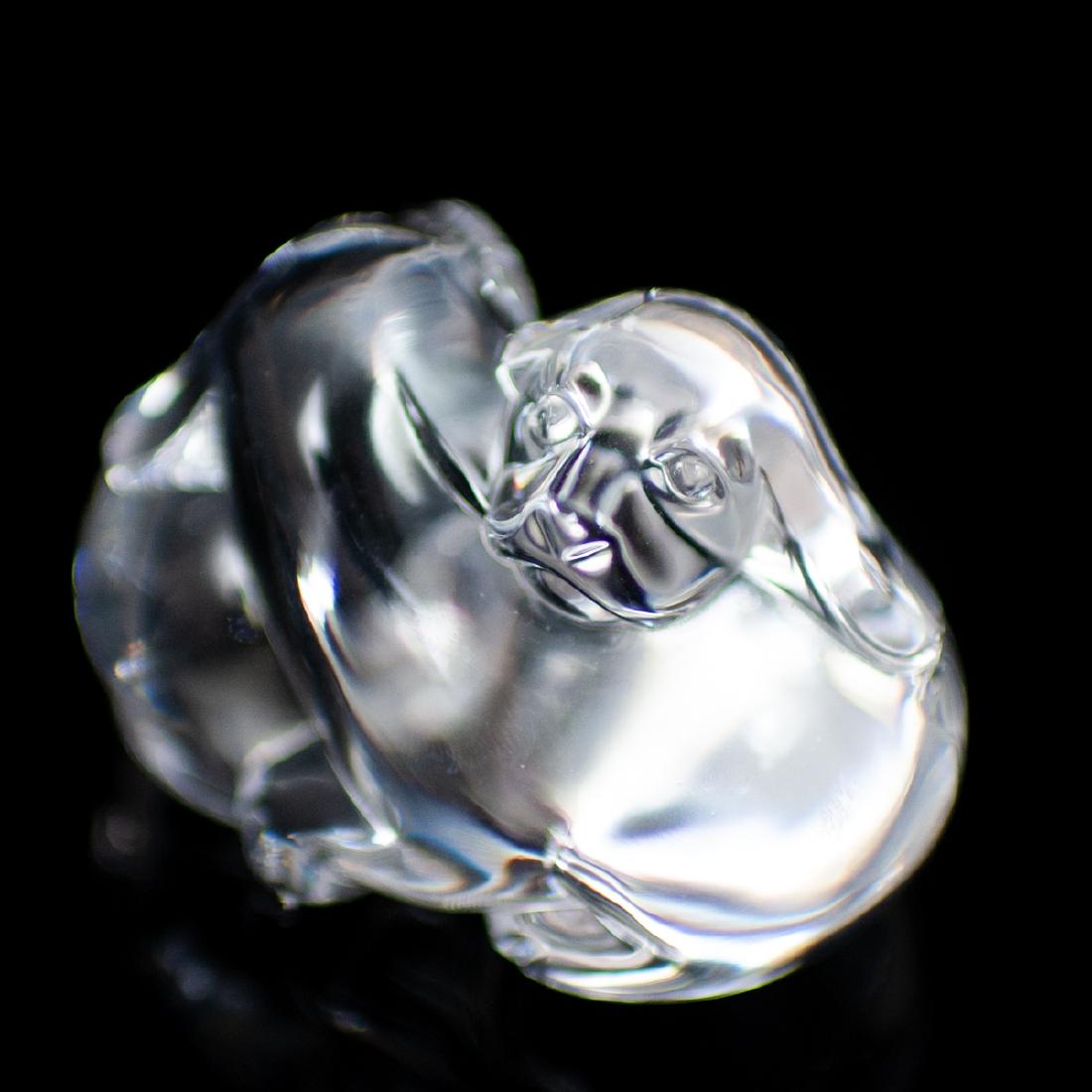 Steuben Crystal Poppy Paperweight (1 of 1)