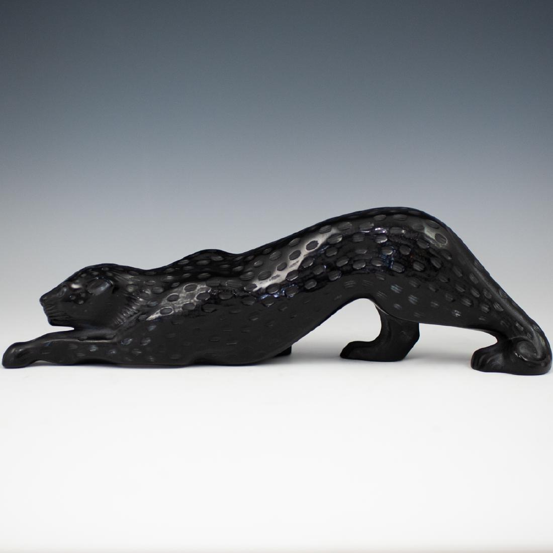 Large Lalique "Zeila" black Panther (1 of 4)