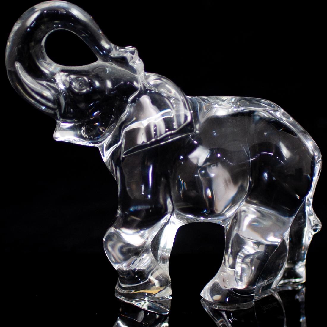 Baccarat "Elephant" crystal figurine (1 of 4)