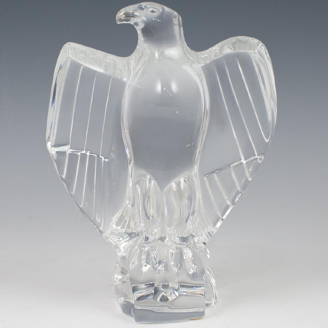 Baccarat bald eagle crystal figurine (1 of 4)